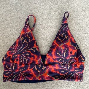 L space colorful bikini top